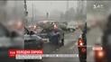 В некоторых страна Европы выпало до 8 сантиметров снега