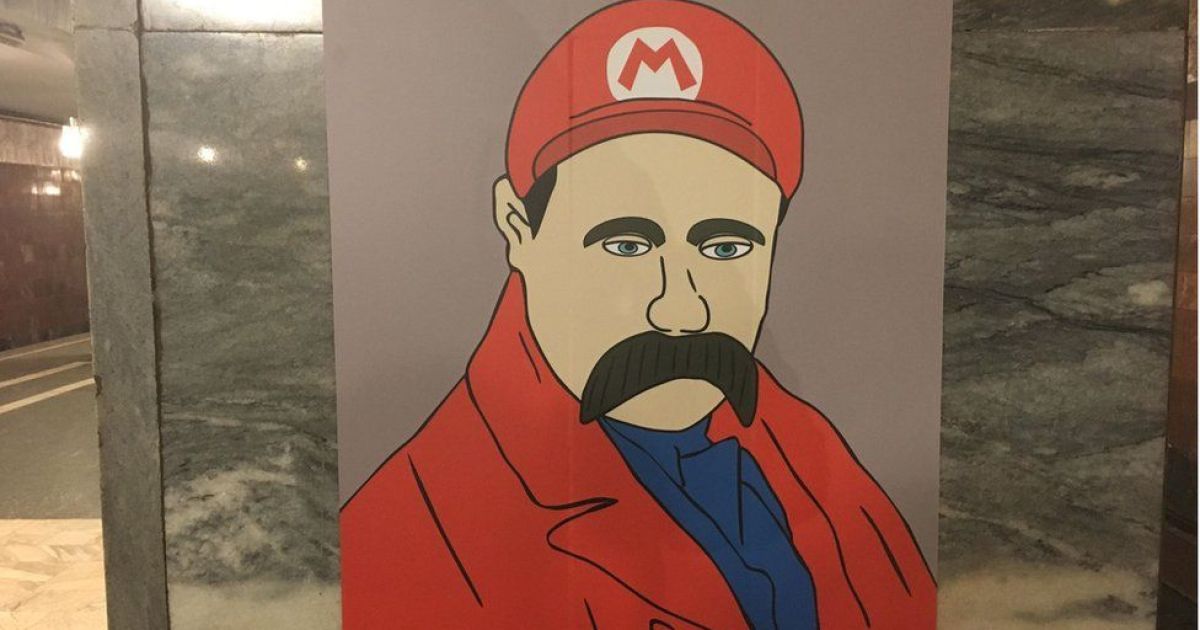 Шевченко у метро_21 / © Украинская служба ВВС
