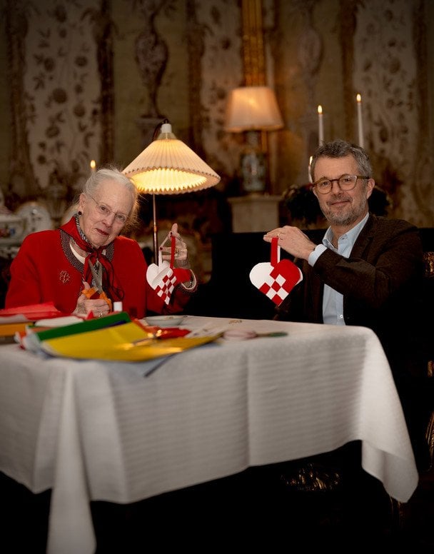 Королева Маргрете II і король Фредерік X / © Данська королівська родина/Instagram