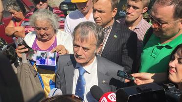 В Крыму стартовала бессрочная блокада полуострова. / © facebook.com/ayder.muzhdabaev