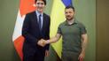 Президент Украины Владимир Зеленский и премьер Канады Джастин Трюдо