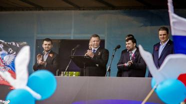 святкування річниці "днр"_6 / © vk.com/Сводки от ополчения Новороссии