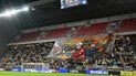 Банер на матчі Україна — Північна Ірландія