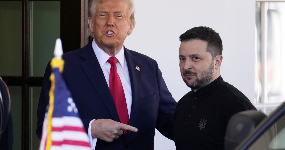 Дональд Трамп і Володимир Зеленський