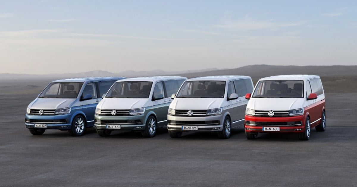 Volkswagen представил новые Transporter и Multivan