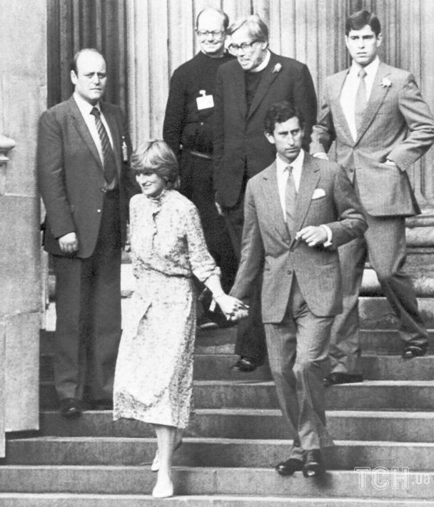 Принцеса Діана і принц Чарльз після репетиції свого весілля, 27 липня 1981 року / © Associated Press