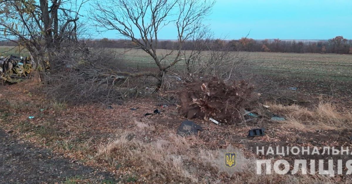 Моторошна ДТП в Херсонській області: лікарі намагаються врятувати двох вцілілих хлопців, четверо - загинуло