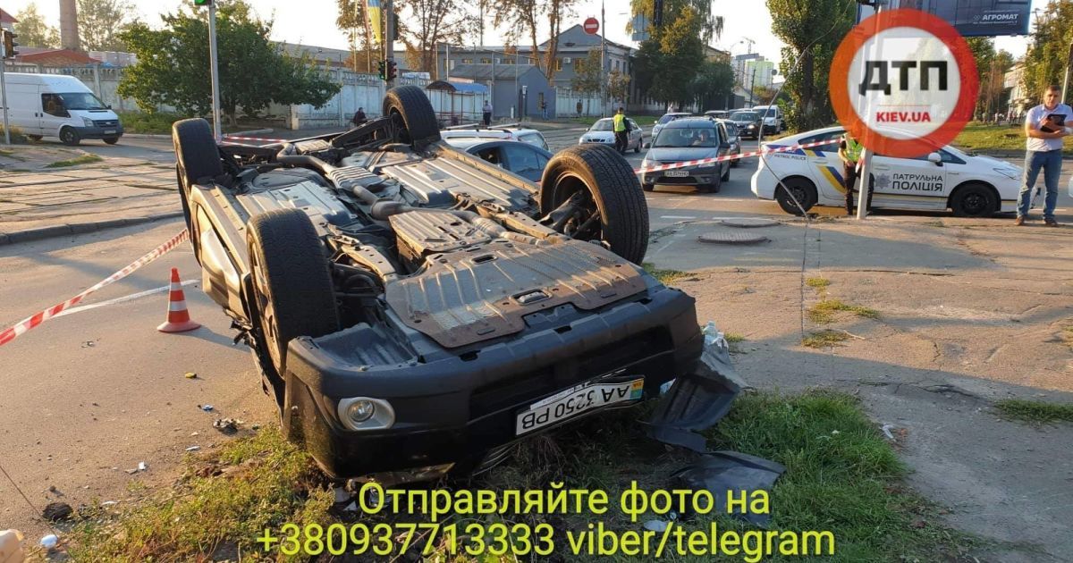 ДТП у Києві_2 / © facebook.com/dtp.kiev.ua