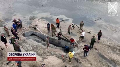 У пошуках сенсацій: які скарби знаходять на обмілілому Каховському водосховищі