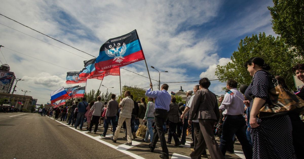 святкування річниці "днр"_10 / © vk.com/Сводки от ополчения Новороссии