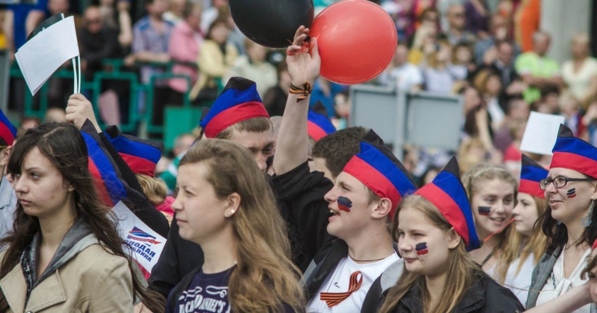 святкування річниці "днр"_19 / © vk.com/Сводки от ополчения Новороссии