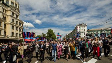 святкування річниці "днр"_12 / © vk.com/Сводки от ополчения Новороссии