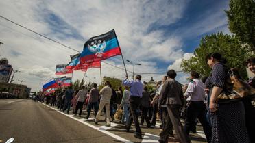 святкування річниці "днр"_10 / © vk.com/Сводки от ополчения Новороссии