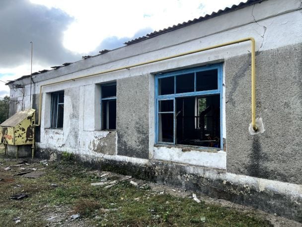 Падіння уламків збитих дронів у Хмельницькій області. / © Хмельницька ОДА