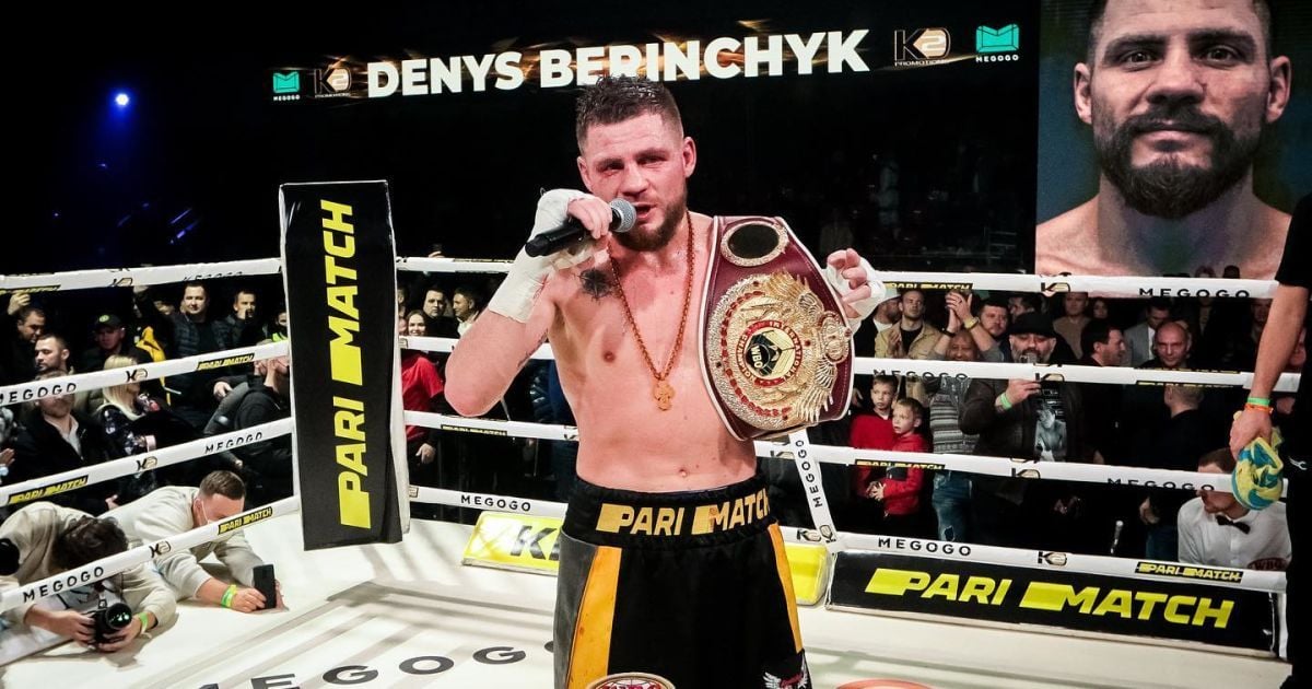 Непереможний Берінчик залишить тероборону заради чемпіонського бою: відомі дата та суперник українця
