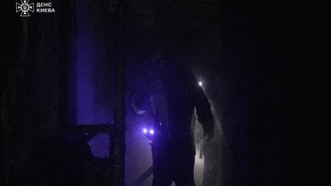 Ворог знову атакував столицю безпілотниками: є загиблі / © t.me/s/dsns_telegram