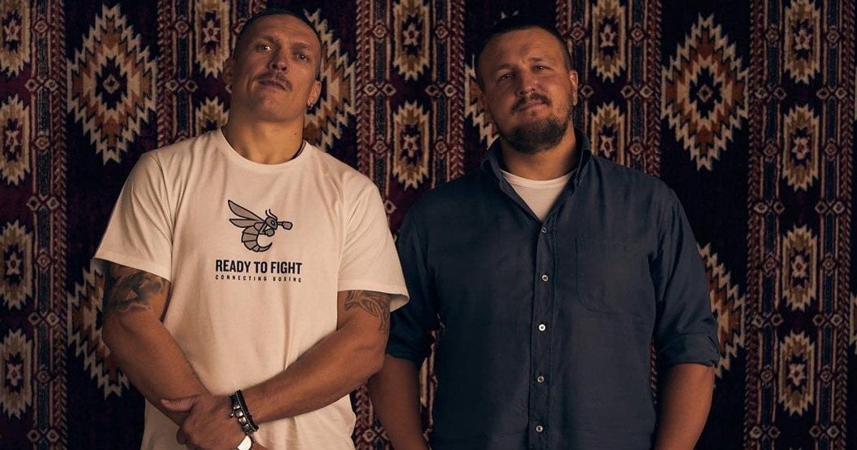 Александр Усик и Александр Красюк