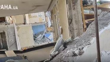Сусіди з будинку у Києві, де стався вибух, опублікували відео з першими секундами після трагедії