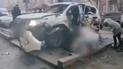 Вибух у Донецьку /  скрин