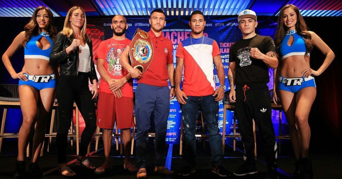 Ломаченко - Марріага прес-конференція перед боєм