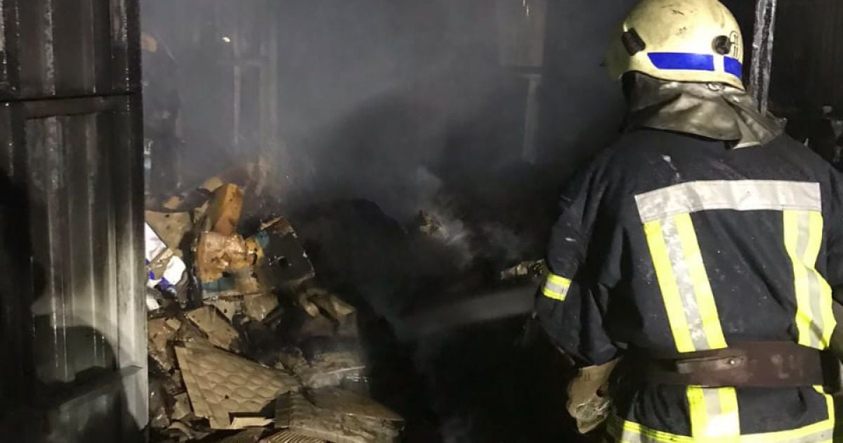 пожежа Кривий Ріг Варус_4 / © ДСНС в Днепропетровской области