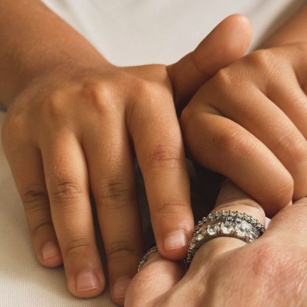 Ірина Білик із сином Табрізом / © instagram.com/bilyk_iryna