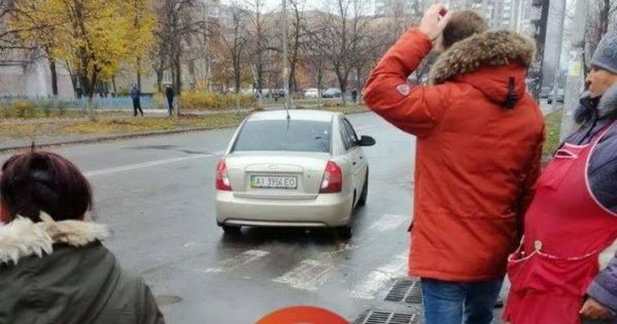 В Киеве неизвестные посреди бела дня похитили женщину с собакой