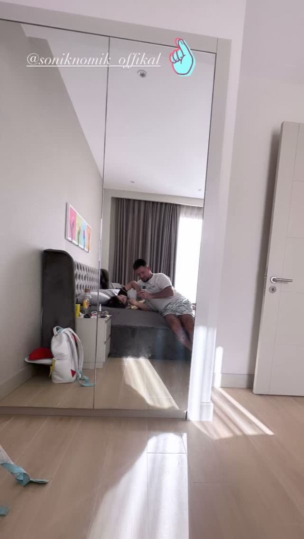 Мурат Налчаджиоглу з донькою / © instagram.com/muratnalca