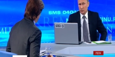 Путин на ежегодной прямой линии пообещал не воевать с Украиной