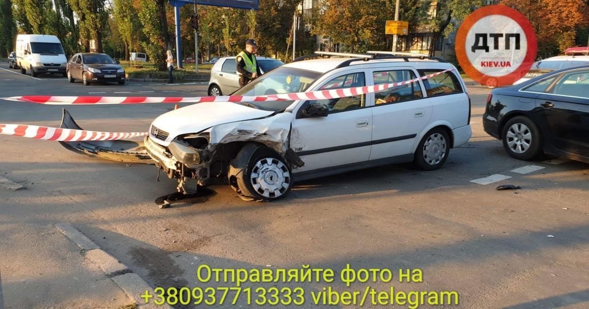 ДТП у Києві_1 / © facebook.com/dtp.kiev.ua