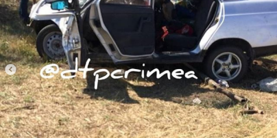 В окупованому Криму легковик врізався в автобус: 5 загиблих