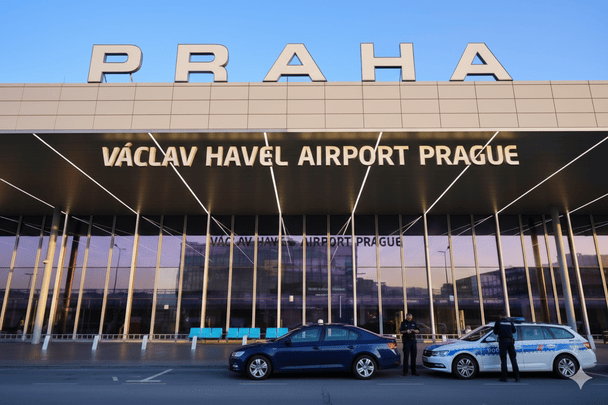 Екстрена ситуація в Чехії: невідомий погрожує атакою дронів на головний аеропорт країни