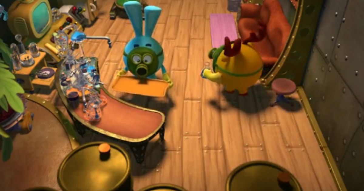 "Смешарики" спародировали сцену из сериала "Во все тяжкие"