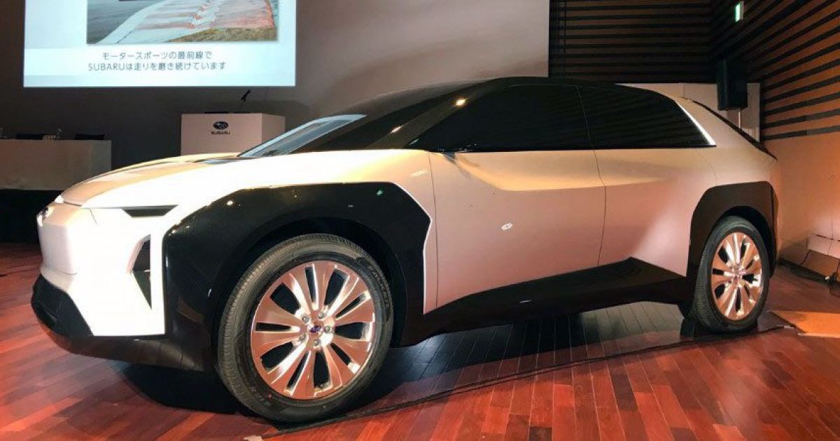 Subaru представила свій перший електрокар
