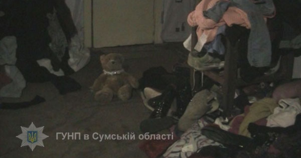 На Сумщине горе-мать бросила 5-летнего ребенка на произвол судьбы в антисанитарии с бойцовой собакой