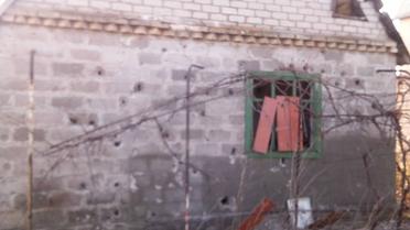 Бойовики обстрілюють Водяне_2 / © Facebook/прес-центр штабу АТО