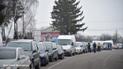 На Львовщине военные пенсионеры перекрыли дорогу