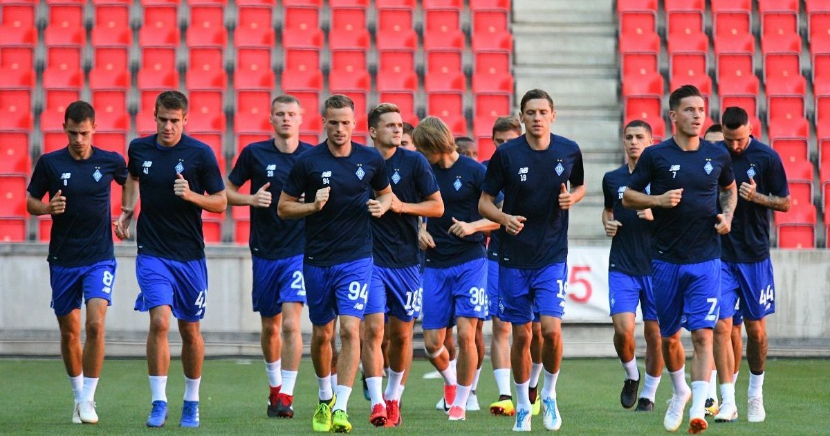 "Динамо" размялось в Праге перед стартом в Лиге чемпионов