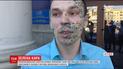 В Житомире облили зеленкой прокремлевского блогера