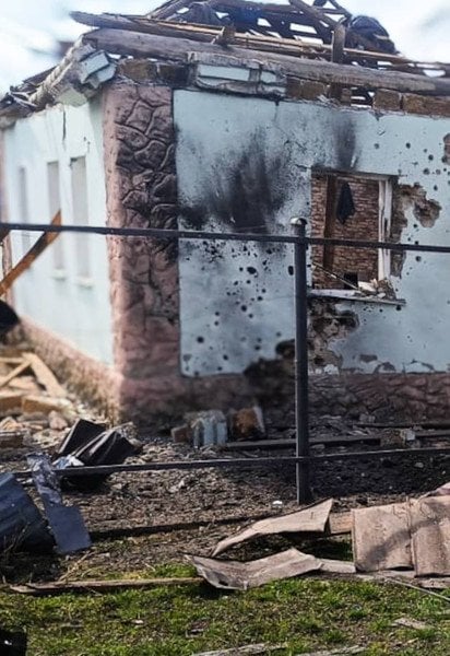 Удар по будинку на Сумщині