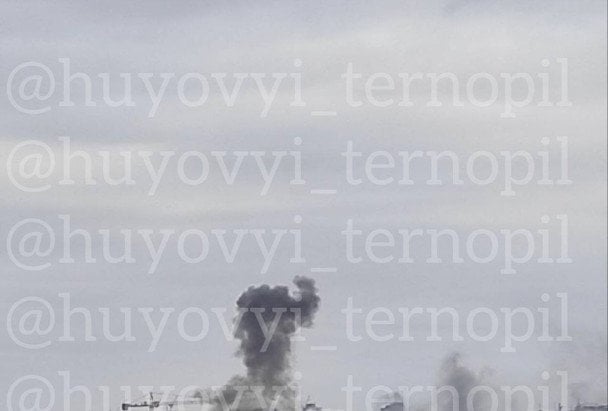 Дим над Тернополем.