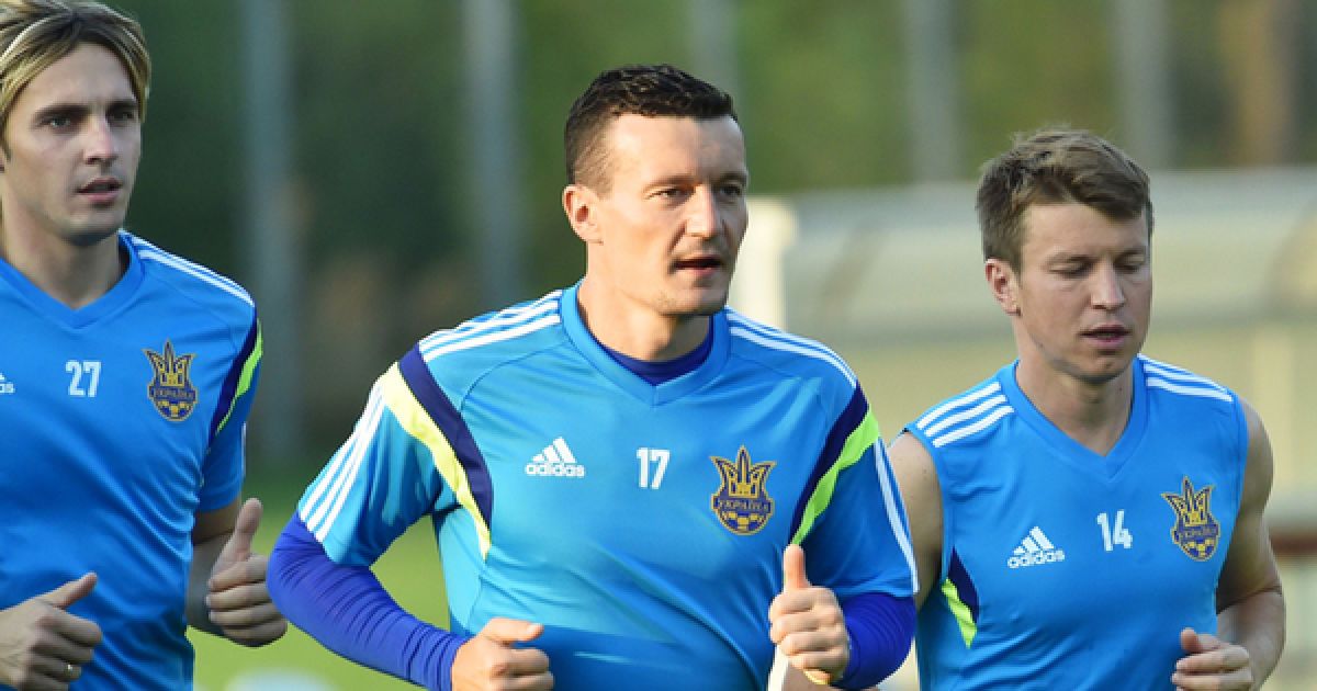 Збірна України на тренуванні