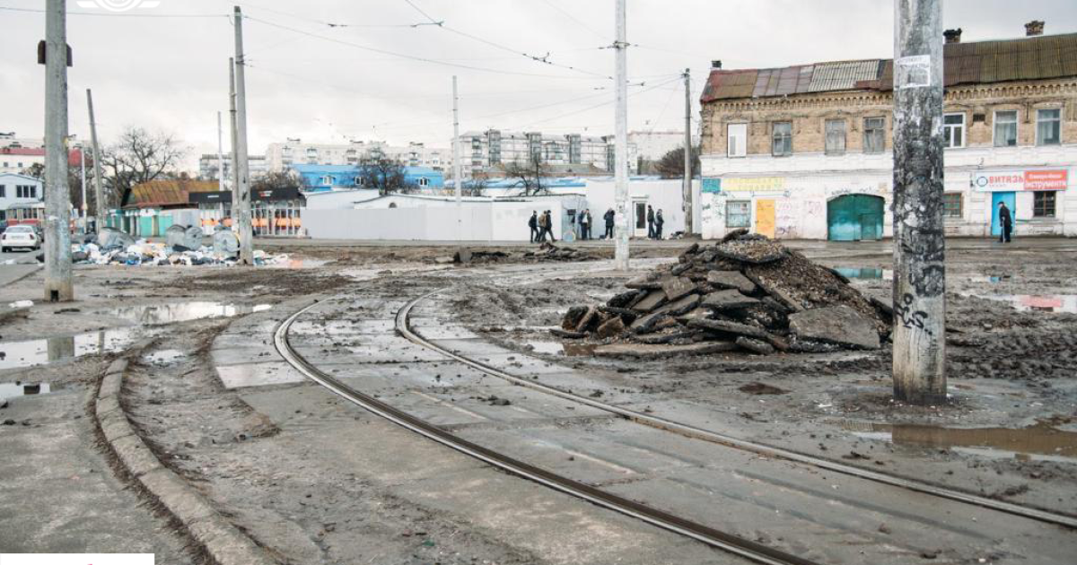 ремонт площі на Куренівці_6 / © КГГА