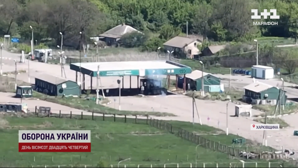 Уничтожение техники окупантов