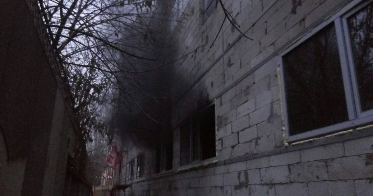 Пожежа у Києві_3 / © Управление ГСЧС Киева