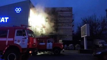 Пожежа у Києві_1 / © Управління ДСНС Києва