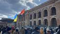 "Чому до сих пір Гостиний двір зайнято рейдерами?!" – на акції вимагали повернути пам’ятку київській громаді