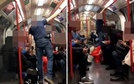 Погрожував "вбити" і нецензурно лаявся: агресивний чоловік напав на пасажирку метро (відео)