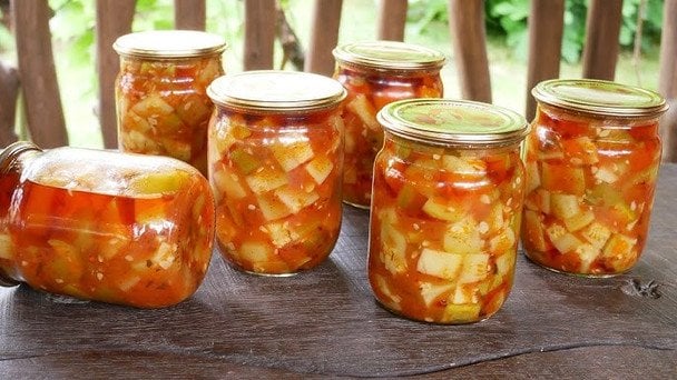 Кабачки на зиму с соусом: рецепт, как в ресторане