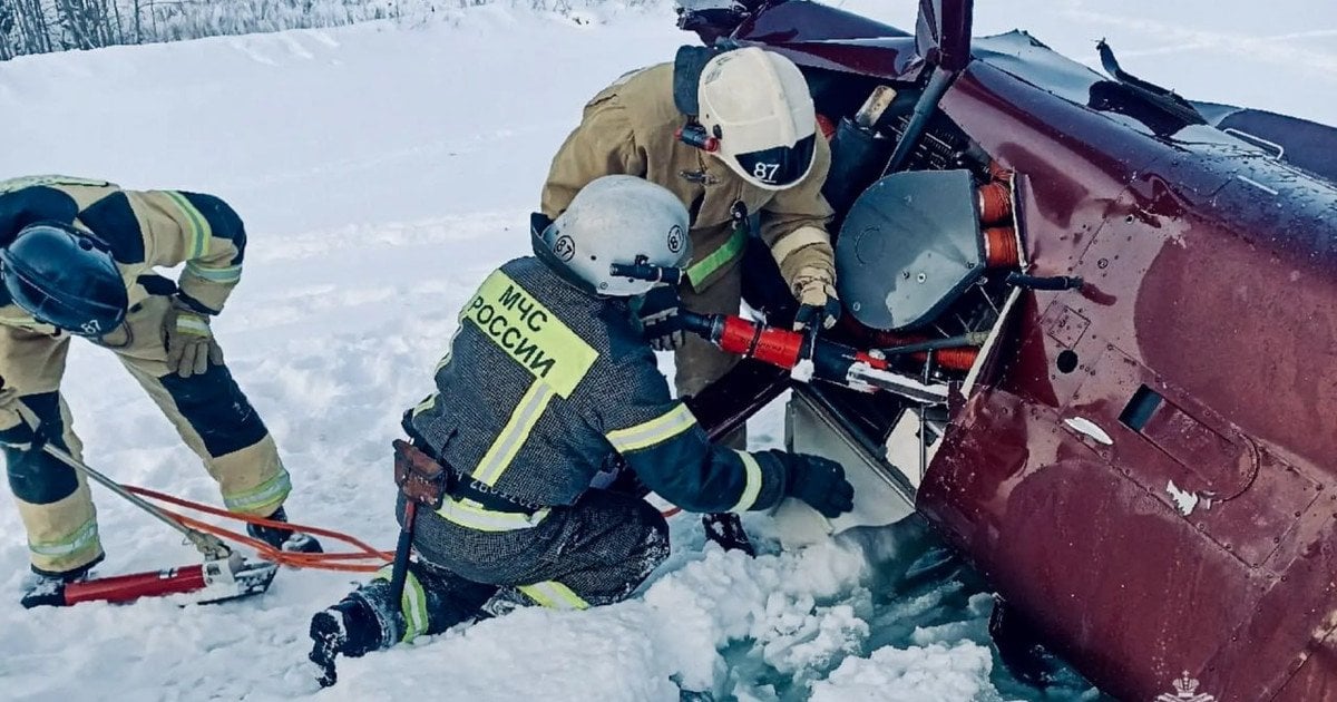 У Пермському краї впав вертоліт із російським олігархом
